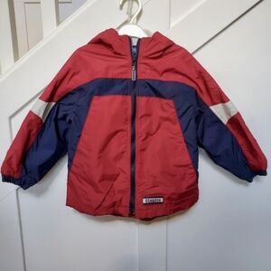 Boys light weight fleece lined jacket